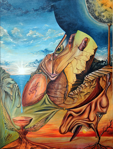 'Altibajos', una de las obras que el pintor cede para la exposición de Nueva York