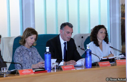 José Antonio Riber, durante la lectura de las conclusiones (Foto Rivas Actual)