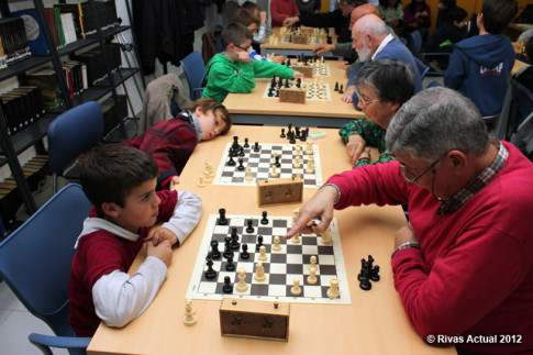 La instantánea muestra un momento de las partidas jugadas durante el I Encuentro, en noviembre de 2012