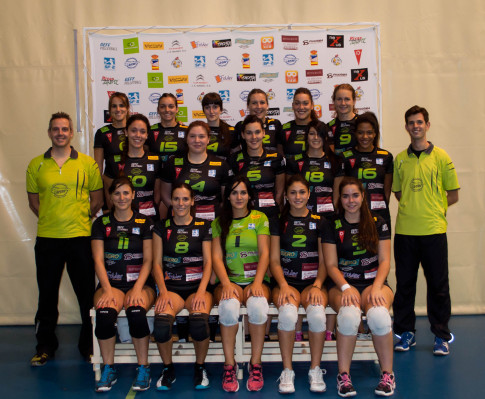Equipo de Superliga Femenina 2 que debutará  próximamente en la categoría (Foto cortesía de AD Voleibol Rivas)