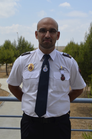 El Jefe de Protección Civil Rivas, Andrés David Horcajo Gómez, fue galardonado con la medalla al Mérito de este cuerpo, en categoría Bronce y con distintivo Blanco. (Foto: cortesía Protección Civil).