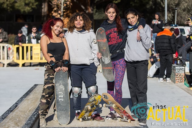Buena participación en la inauguración del nuevo Skate Park de Rivas