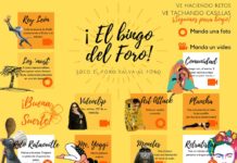 El Foro Juvenil de Rivas propone un bingo con 10 retos caseros