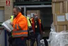 Madrid recibe 3,7 millones de unidades de material de protección