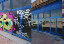 Rivamadrid aumenta de uno a cinco los operarios para limpiar 3,5 kilómetros mensuales de pintadas