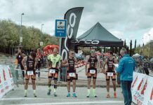 Diablillos de Rivas, cuartos en el Campeonato de Madrid de Duatlon contrarreloj por equipos