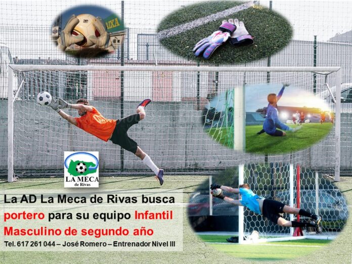 Cartel Infantil Masculino Portero