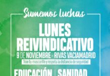 Los movimientos por la sanidad y la educación públicas confluyen el próximo lunes en Rivas