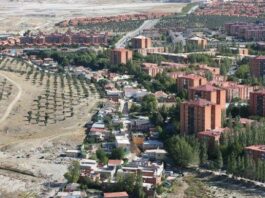 Cuatro universitarios madrileños crean un ‘mapa de palabras’ para que el público utilice cuatro términos que identifique con el futuro de la Cañada Real en 2040