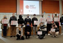 Gonzalo Mozas, José Muñoz y Nereida Iglesias y Aspadir, ganadores del concurso de cortos en apoyo al comercio local