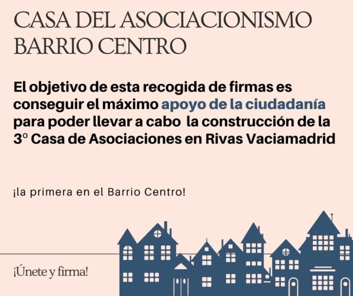 CartelCasaASociacionesBarrioCentro