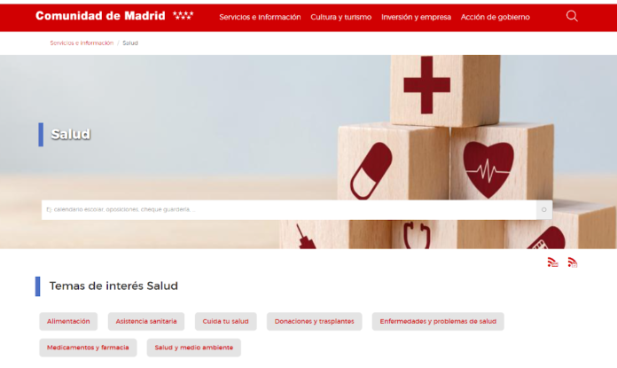 Web Sanidad CAM