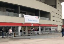 La Comunidad mantiene la vacunación frente al COVID-19 en el estadio Wanda Metropolitano