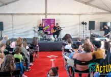 Gran participación en la primera jornada de la Feria del Libro de Rivas