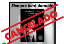 Suspendido el acto de presentación del nuevo libro de Elena Peralta