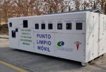 El punto limpio móvil permanecerá operativo todos los días