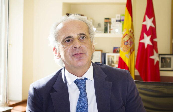 El consejero de Sanidad, Enrique Ruiz Escudero El consejero de Sanidad, Enrique Ruiz Escudero