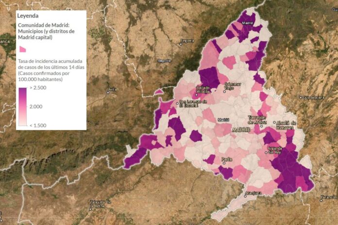 mapa covid febrero