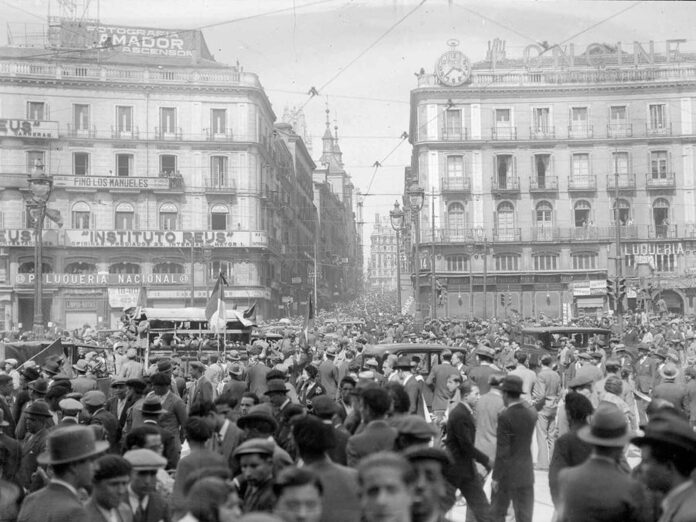 proclamacion segunda republica Madrid tras la proclamación de la II República