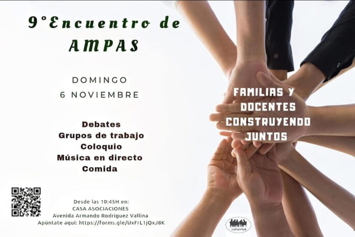 Cartel 9º encuentro AMPAS
