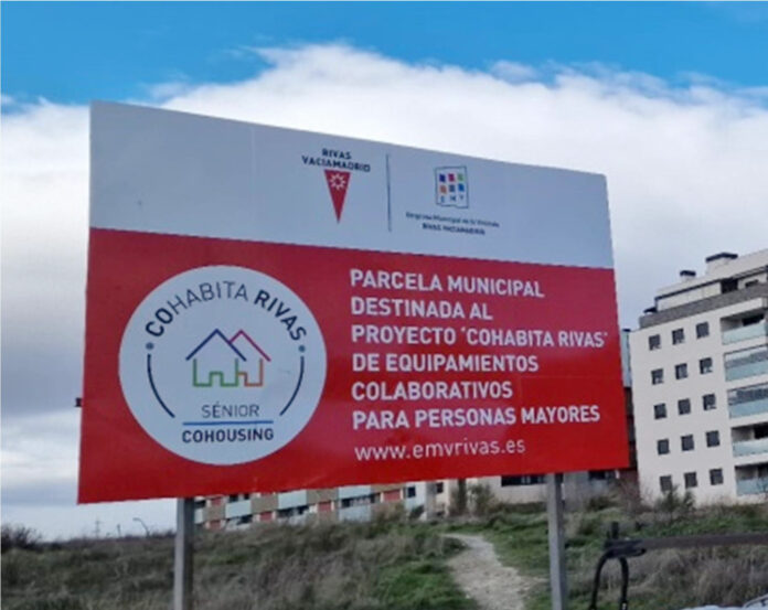 Cartel parcela cohabita rivas enero 2023
