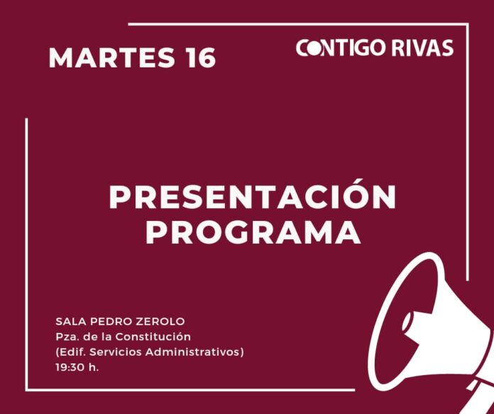 Presentación Programa Contigo Rivas