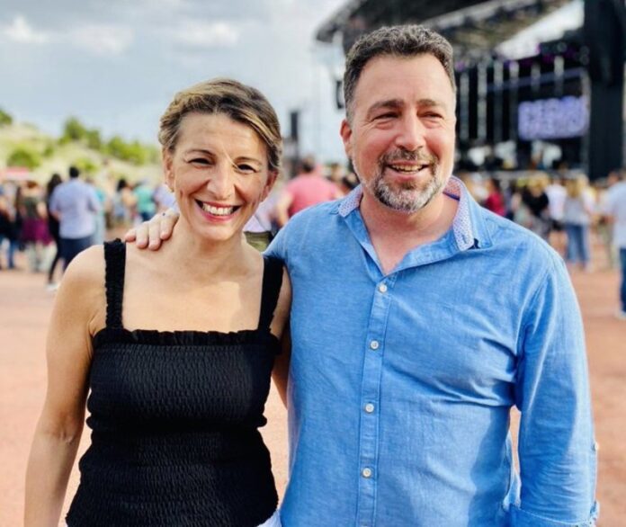 Yolanda Diaz + Pedro del Cura