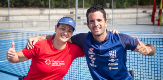 En la imagen, Lola Ochoa y Kike Siscar, ganadores de la pasada edición del Open (Foto FUNDAR)