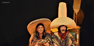 En la imagen, un momento del espectáculo ‘LUPE Y PANCHO’ de la Compañía Sin Fin. Foto: F.Bodalo VK.