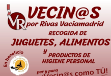 Vecinos por Rivas prepara su recogida anual de alimentos y juguetes para entregar a la RRAR