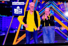 Los vecinos de Rivas Edu Luky y José Luna, participan en el programa de televisión Got talent