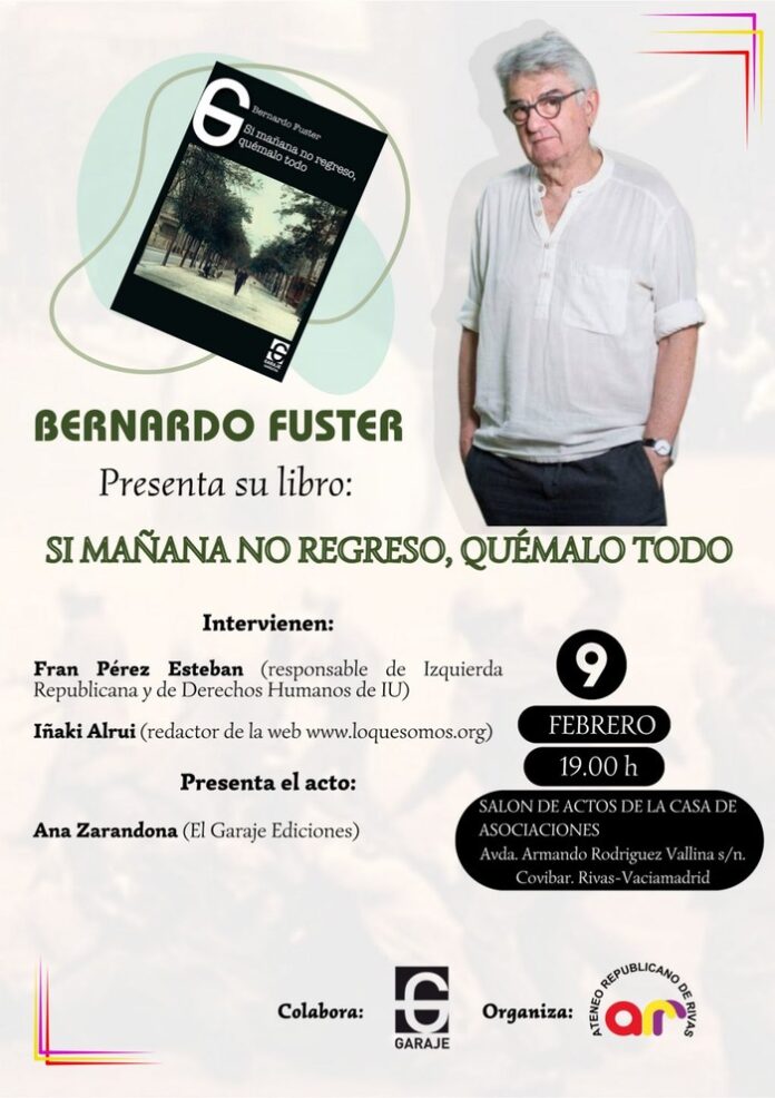 Bernardo Fuster presenta libro