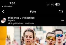 Diablillos de Rivas ‘compiten’ para clasificar su equipación como la más vistosa de los clubes de triatlón