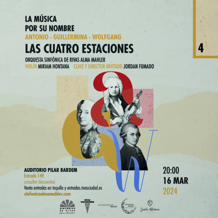 Cartel concierto 4 estaciones