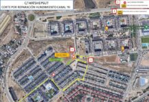 La calle Hatshepsut quedará cortada al menos dos meses por obras del Canal de Isabel II