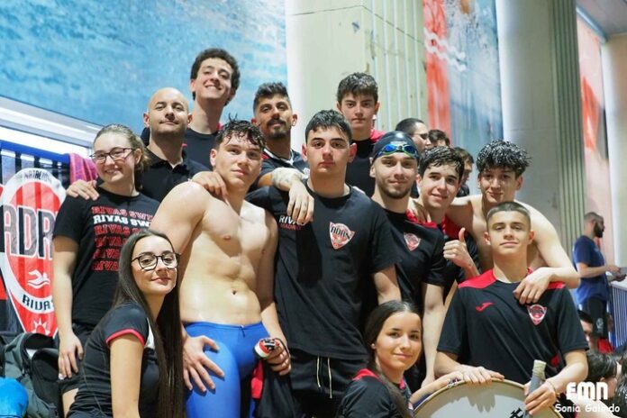 Equipo masculino Rivas Natacion ascenso Primera (1)