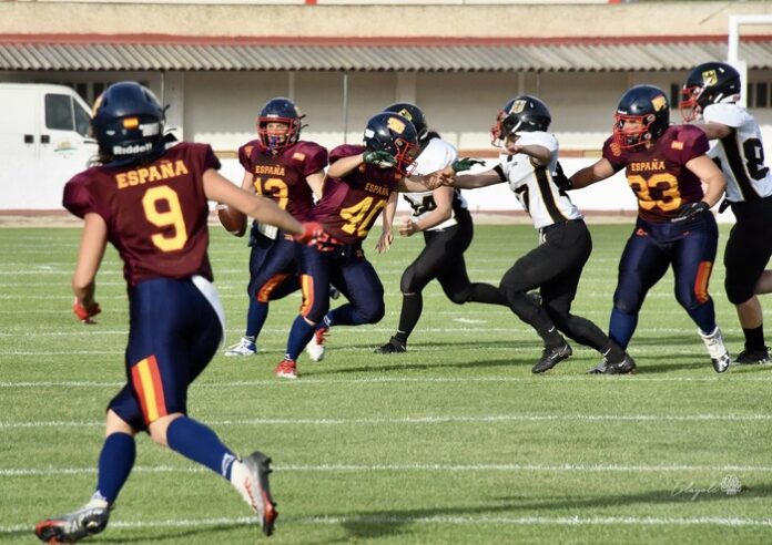 España futbol americano femenino vs Alemania (1)