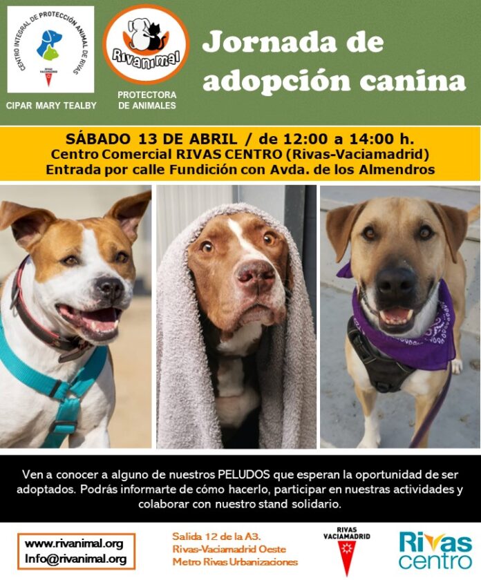 Evento canino Rivas Centro 13 de abril 2024