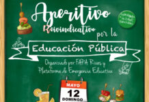La FAPA Rivas anima a participar en su ‘aperitivo reivindicativo’ del próximo domingo