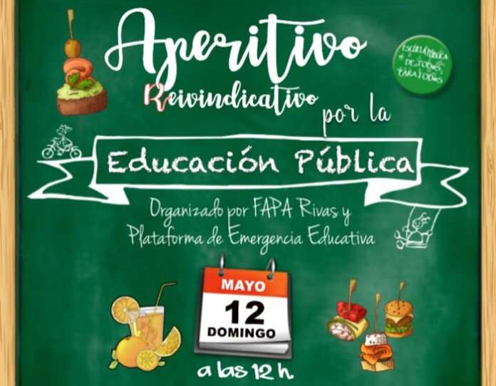 Cartel aperitivo reivindicativo FAPA Rivas (1)