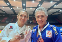 Ana Roldán y Paco Lorenzo, bronce en el Europeo de Judo categoría master