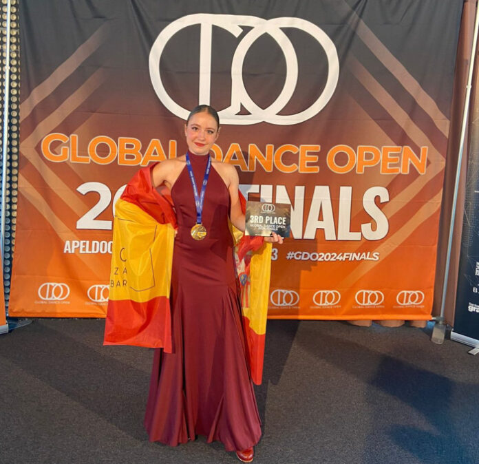 ALBA M Tejada plata Global Dance Open