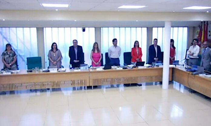 Bancada derecha Pleno