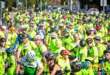 Alrededor de 600 personas participaron en el Día de la Bici