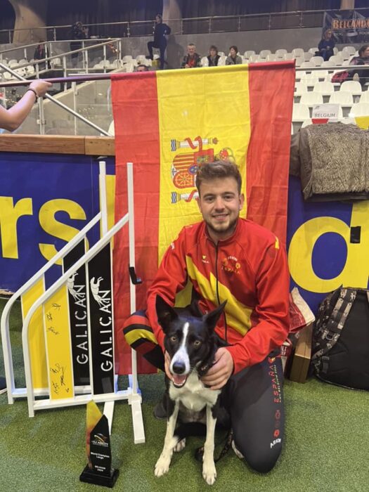 Campeonato Mundo agility 2024 - Adrian+Gif campeones