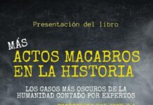 Un libro sobre «actos macabros en la historia» ayudará a financiar la atención a personas con discapacidad intelectual