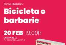 El PCE de Rivas incluye el libro ‘Bicicleta o barbarie’ en la programación de su ciclo literario