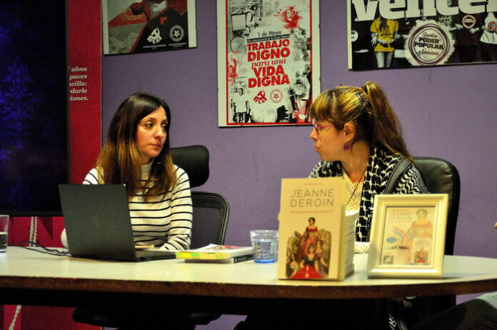 Presentacion libro Jeanne Deroin Seta Roja