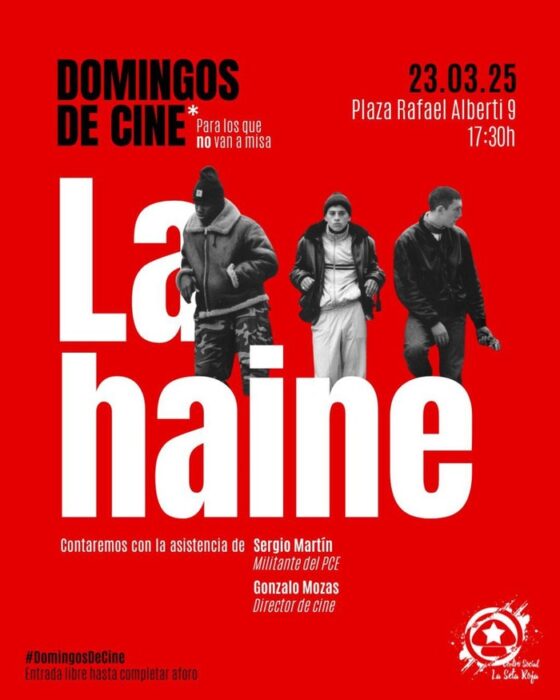 cine PCE Rivas La Haine