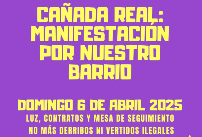 Manifestación por Cañada Real 6 abril 2025 (1)